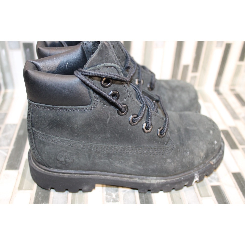 Timberland Kids Black Boots Size 11